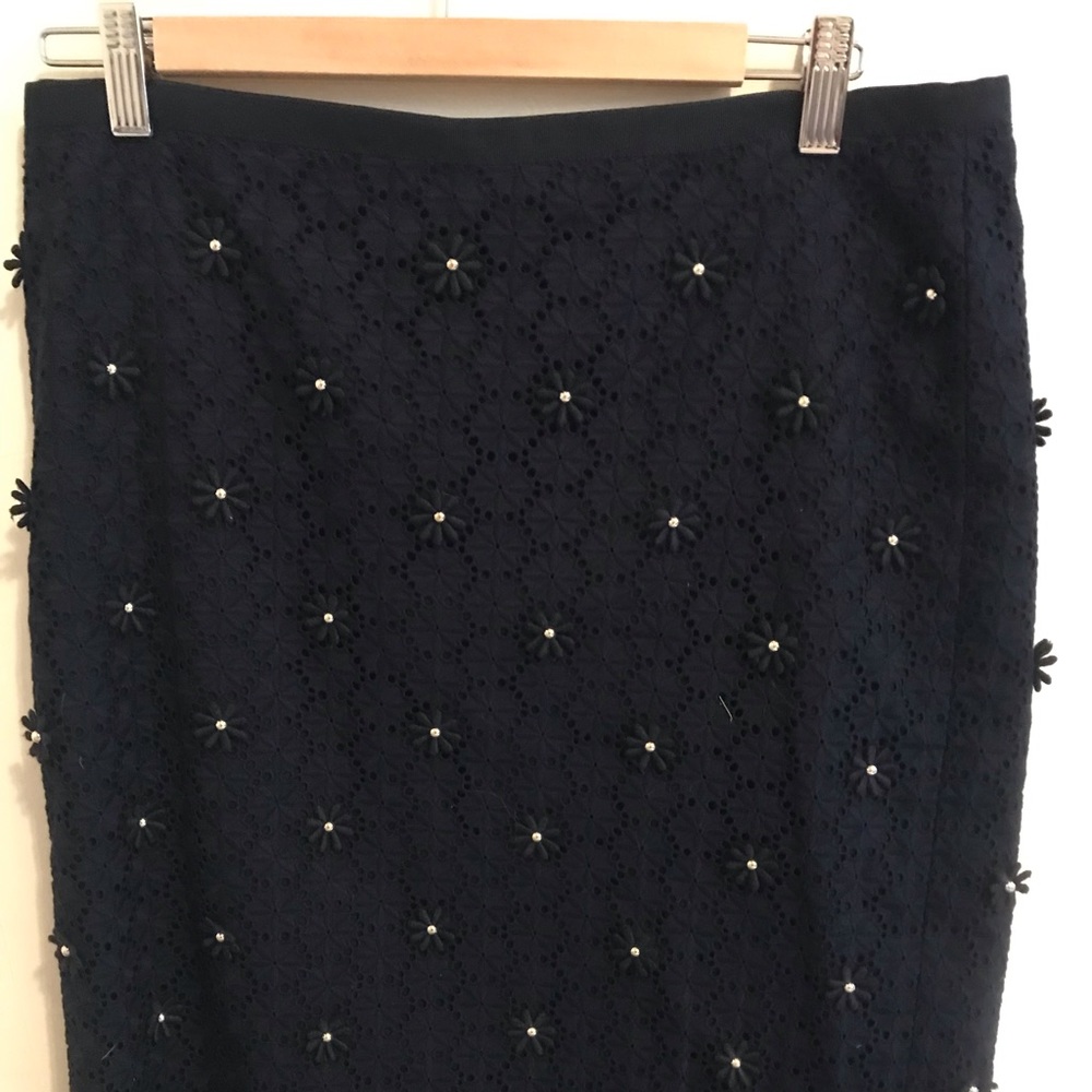 Talbots darling beaded skirt